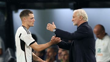 Florian Wirtz und Rudi Völler