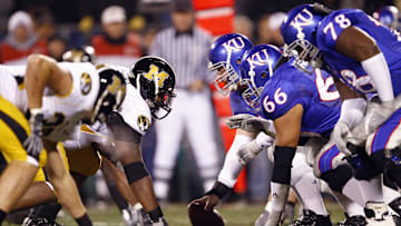 Kansas football vs Missouri in the Border War