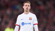 De Jong remains on the sidelines