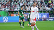 Timo Werner durfte gegen Wolfsburg für einige Minuten wieder das RB Leipzig Trikot tragen.