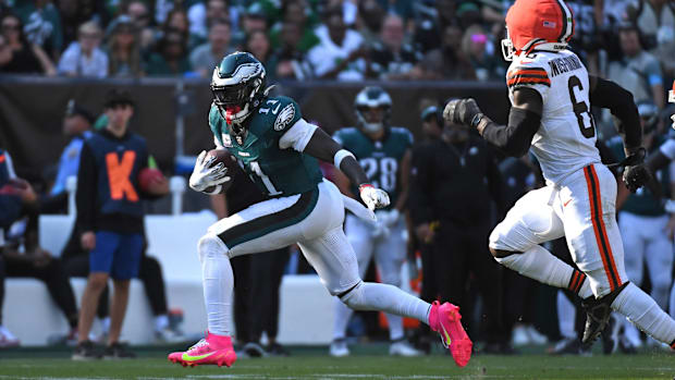 Philadelphia Eagles wide receiver A.J. Brown