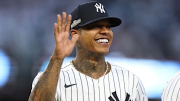 The Yankees are discussing Marcus Stroman in trade talks.