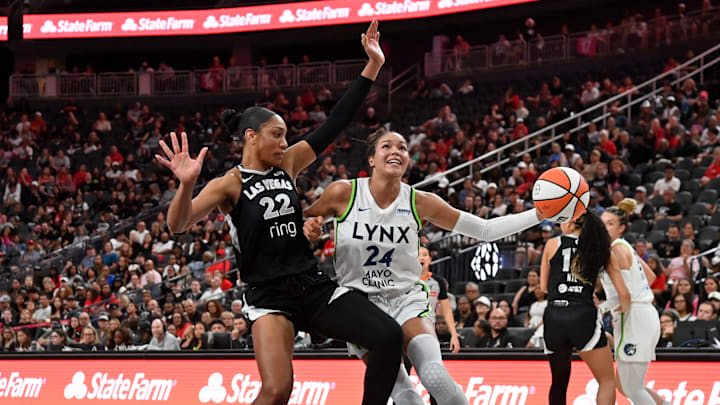 A’ja Wilson led the Aces through a 17-game winning streak and challenged Napheesa Collier’s MVP case along the way. 