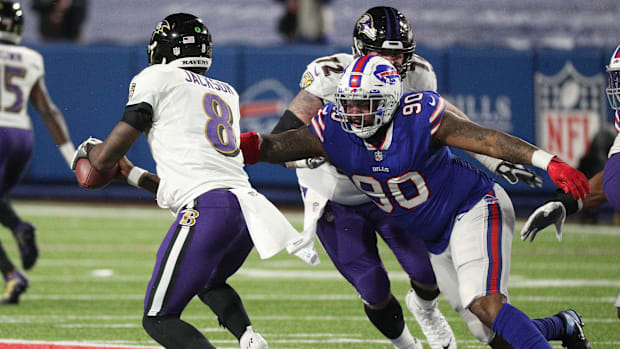 Lamar Jackson and the Ravens are out for redemption after falling to the Bills in the playoffs last year.