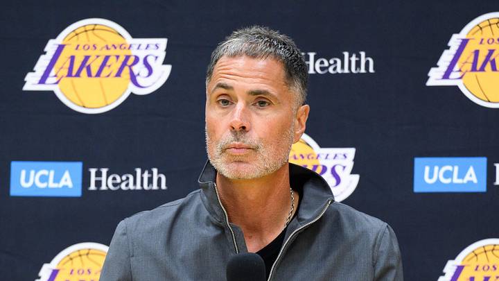 Los Angeles Lakers general manager Rob Pelinka