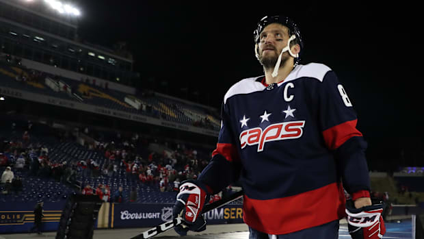 Capitals forward Alex Ovechkin.
