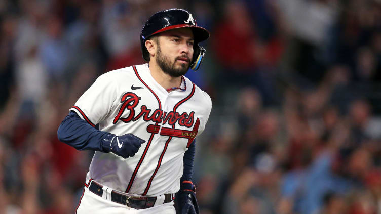 Atlanta Braves catcher Travis d'Arnaud has been a key factor in the team's success since 2020.