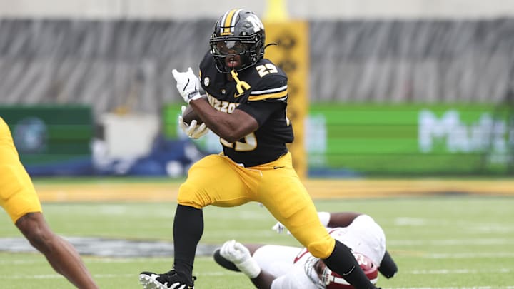 Ahmad Hardy and Missouri are favored against Auburn on Saturday. Ahmad Hardy and Missouri are favored against Auburn on Saturday.