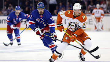 Anaheim Ducks v New York Rangers