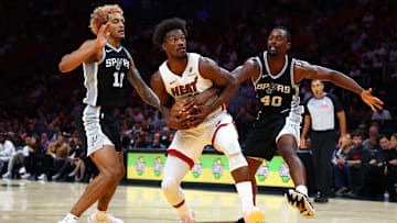 San Antonio Spurs v Miami Heat