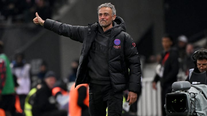 Luis Enrique, entraineur du PSG