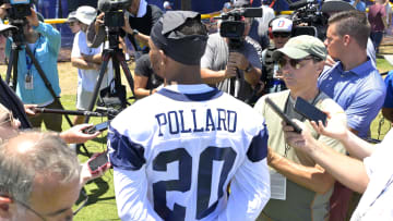 Tony Pollard revealed why he missed training camp practice on Tuesday, and it was a very good reason.