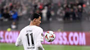 Hugo Ekitike im Trikot von Eintracht Frankfurt - doch wie lange noch?