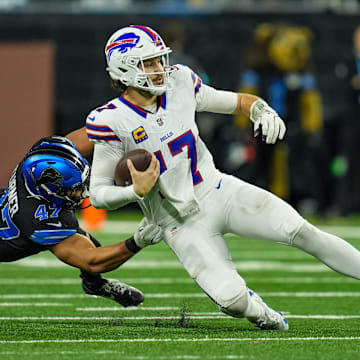 Allen accounted for 430 yards and four touchdowns against the Lions.