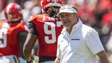 Georgia Bulldogs head coach Kirby Smart