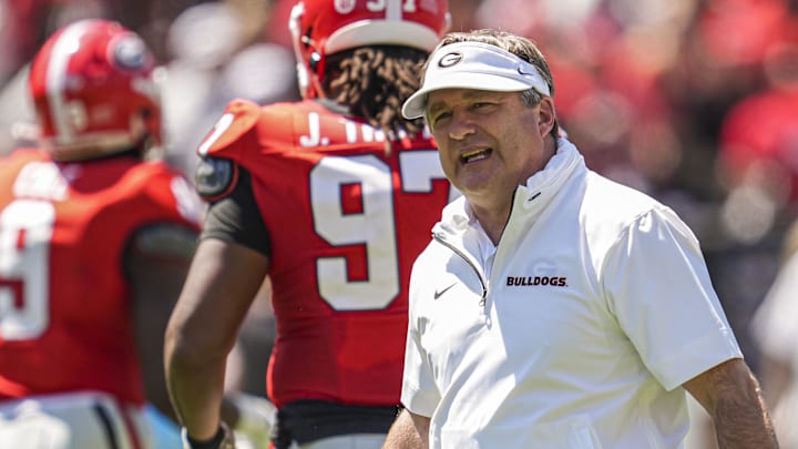 Georgia Bulldogs head coach Kirby Smart