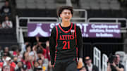 San Diego State Aztecs guard Miles Byrd. 