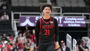 San Diego State Aztecs guard Miles Byrd.