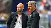 Die Macher in Elversberg vor dem Abflug? Sport-Vorstand Nils-Ole Book und Trainer Horst Steffen