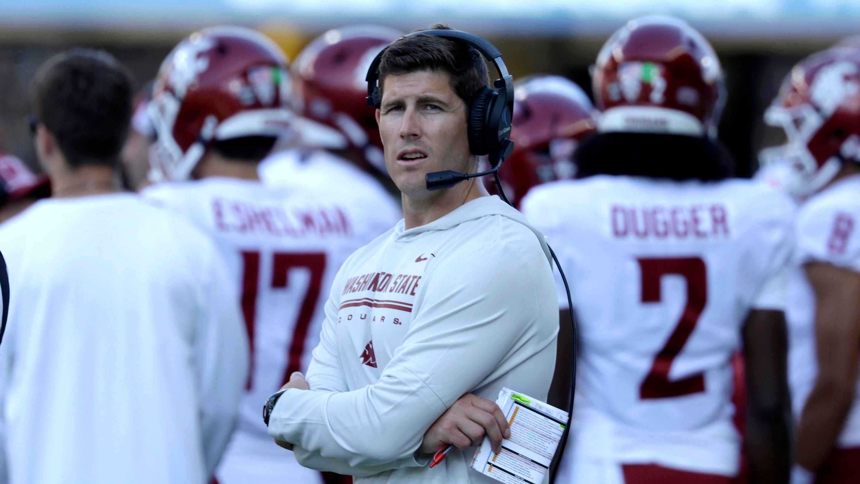 What WSU coach Kirby Moore said after loss to Washington in the Apple Cup