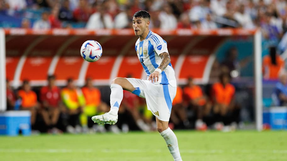 Exequiel Palacios is a regular for Argentina.