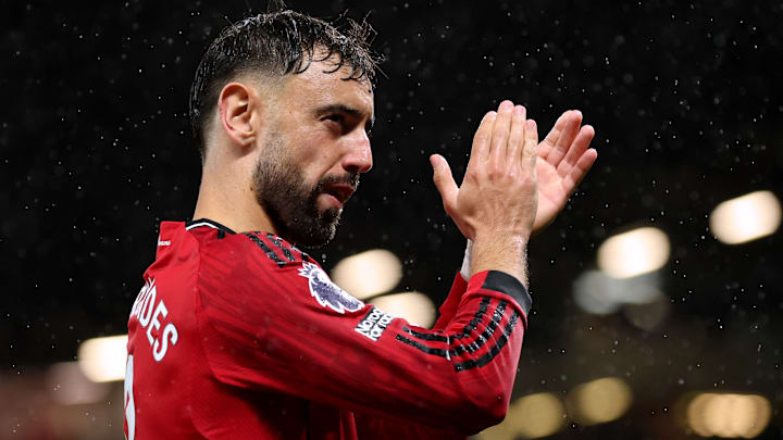 Bruno Fernandes will be out of contract at Man Utd in 2027. Bruno Fernandes will be out of contract at Man Utd in 2027.