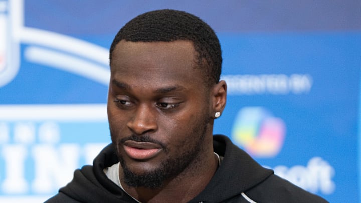 Notre Dame running back Jeremiyah Love 