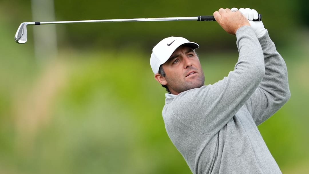 Scottie Scheffler started well in his PGA Championship title defense.