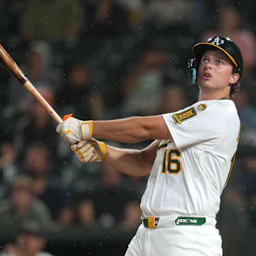 Athletics first baseman Nick Kurtz was named the American League Rookie of the Year.