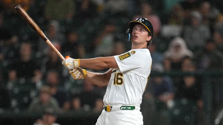 Athletics first baseman Nick Kurtz was named the American League Rookie of the Year.