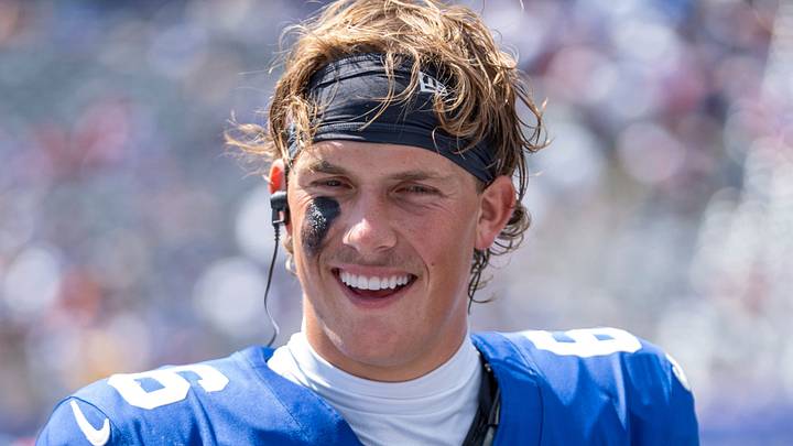 New York Giants quarterback Jaxson Dart