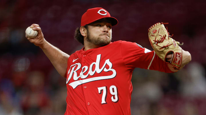 Cincinnati Reds pitcher Ian Gibaut
