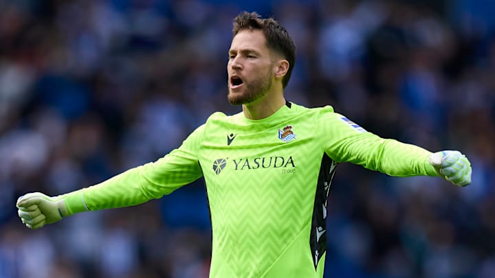 Álex Remiro kept 13 clean sheets for Real Sociedad in La Liga this season. Álex Remiro kept 13 clean sheets for Real Sociedad in La Liga this season.