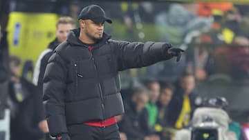 Vincent Kompany during his first Der Klassiker 