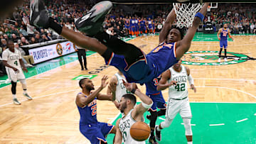 New York Knicks v Boston Celtics - Game One