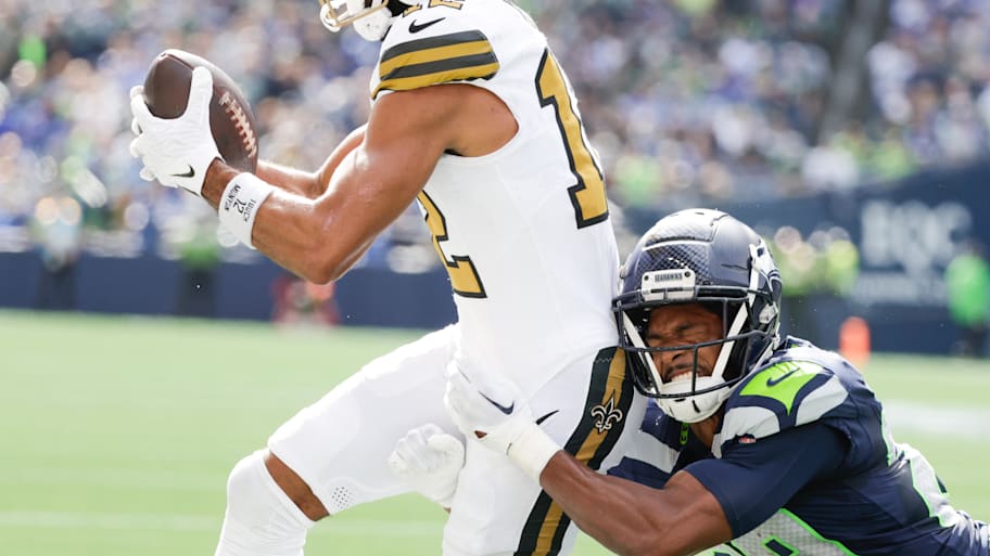 Saints receiver Chris Olave