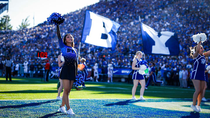Lavell Edwards Stadium as BYU takes down Arizona Lavell Edwards Stadium as BYU takes down Arizona