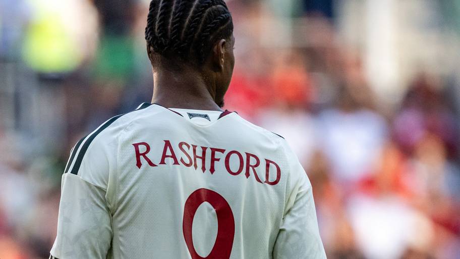 Marcus Rashford No. 9 shirt.