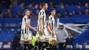 Matthijs de Ligt, Leonardo Bonucci e Paulo Dybala