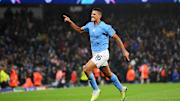Rodri ouvre le score face au Bayern Munich.