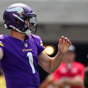 Kyle Sloter played with the Vikings for three seasons.