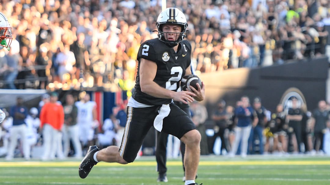 Diego Pavia signed with the Ravens as an undrafted free agent.