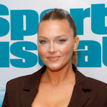 Camille Kostek at SI Swimsuit Social Club