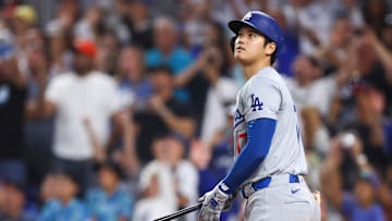 Los Angeles Dodgers v Miami Marlins