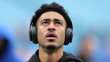 Carolina Panthers quarterback Bryce Young