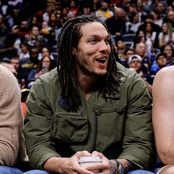 Jokic (left) was appreciative of Gordon (right) and his willingness to play through injury. 
