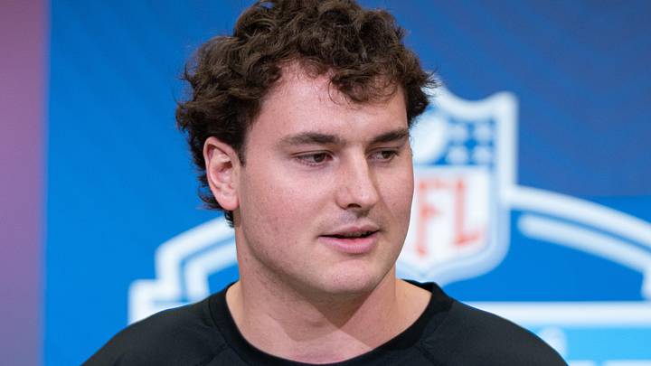 Carolina Panthers center Sam Hecht 