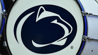 A general view of the Penn State Nittany Lions logo. 