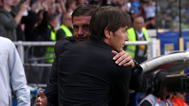 Antonio Conte, Cristian Chivu Antonio Conte, Cristian Chivu