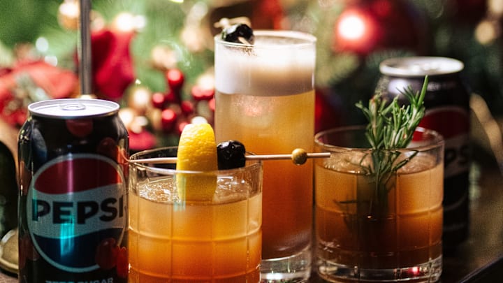 Pepsi holiday cocktails and mocktails